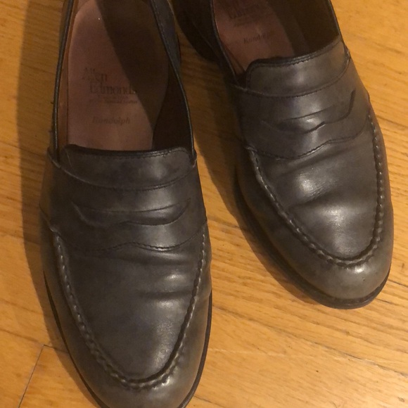 🍁👞GRAY ALLEN EDMONDS SHOES - MENS 7.5 EEE👞🍁 - Picture 2 of 11